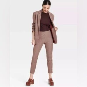 NWT A New Day Skinny Ankle Plaid Pants